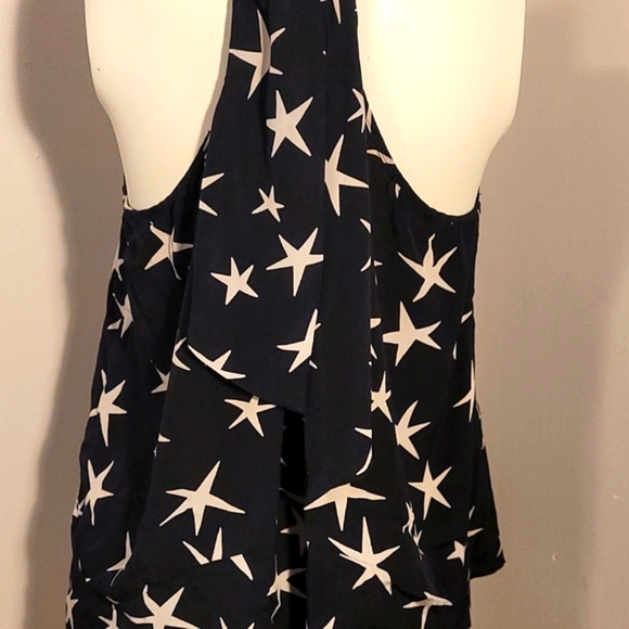 Madison Marcus Silk Star top with pockets - Picture 8 of 10